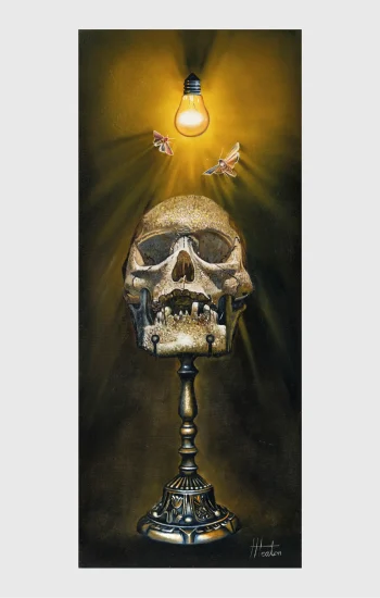 Hans skull 1 print