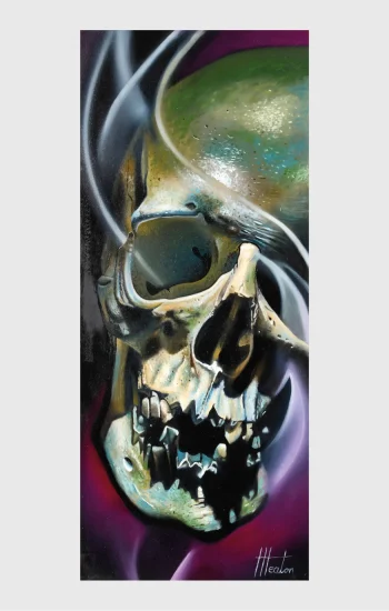 Hans skull 3 print